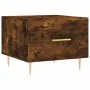 Couchtisch aus geräuchertem Eichensperrholz, 50 x 50 x 40 cm von vidaXL, Couchtisch - Ref: Foro24-829374, Preis: 50,46 €, Rab...