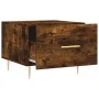 Couchtisch aus geräuchertem Eichensperrholz, 50 x 50 x 40 cm von vidaXL, Couchtisch - Ref: Foro24-829374, Preis: 50,46 €, Rab...
