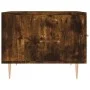 Mesa de centro madera contrachapada roble ahumado 50x50x40 cm de vidaXL, Mesas de centro - Ref: Foro24-829374, Precio: 50,46 ...
