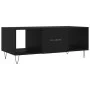 Couchtisch aus schwarzem Sperrholz, 102 x 50 x 40 cm von vidaXL, Couchtisch - Ref: Foro24-829293, Preis: 63,36 €, Rabatt: %