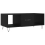 Mesa de centro madera contrachapada negro 102x50x40 cm de vidaXL, Mesas de centro - Ref: Foro24-829293, Precio: 64,03 €, Desc...