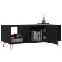 Couchtisch aus schwarzem Sperrholz, 102 x 50 x 40 cm von vidaXL, Couchtisch - Ref: Foro24-829293, Preis: 63,36 €, Rabatt: %