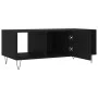 Couchtisch aus schwarzem Sperrholz, 102 x 50 x 40 cm von vidaXL, Couchtisch - Ref: Foro24-829293, Preis: 63,36 €, Rabatt: %