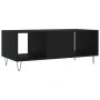 Couchtisch aus schwarzem Sperrholz, 102 x 50 x 40 cm von vidaXL, Couchtisch - Ref: Foro24-829293, Preis: 63,36 €, Rabatt: %