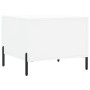 Weißer Couchtisch aus Holzwerkstoff, 50 x 50 x 40 cm von vidaXL, Couchtisch - Ref: Foro24-829412, Preis: 42,94 €, Rabatt: %