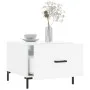 Mesa de centro madera de ingeniería brillo blanco 50x50x40 cm de vidaXL, Mesas de centro - Ref: Foro24-829400, Precio: 42,37 ...