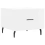 White gloss engineered wood coffee table 50x50x40 cm by vidaXL, Coffee table - Ref: Foro24-829432, Price: 42,37 €, Discount: %