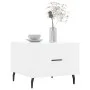 White gloss engineered wood coffee table 50x50x40 cm by vidaXL, Coffee table - Ref: Foro24-829432, Price: 42,37 €, Discount: %