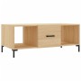 Couchtisch aus Sonoma-Eichensperrholz, 102 x 50 x 40 cm von vidaXL, Couchtisch - Ref: Foro24-829303, Preis: 50,44 €, Rabatt: %