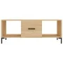 Couchtisch aus Sonoma-Eichensperrholz, 102 x 50 x 40 cm von vidaXL, Couchtisch - Ref: Foro24-829303, Preis: 49,82 €, Rabatt: %