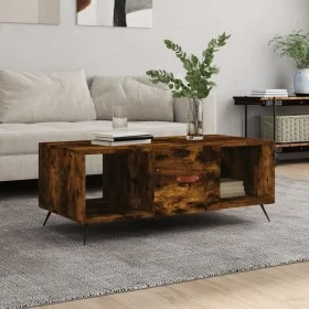 Couchtisch aus geräuchertem Eichensperrholz, 102 x 50 x 40 cm von vidaXL, Couchtisch - Ref: Foro24-829273, Preis: 65,34 €, Ra...