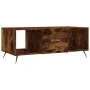 Mesa de centro madera contrachapada roble ahumado 102x50x40 cm de vidaXL, Mesas de centro - Ref: Foro24-829273, Precio: 65,34...