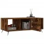 Mesa de centro madera contrachapada roble ahumado 102x50x40 cm de vidaXL, Mesas de centro - Ref: Foro24-829273, Precio: 65,34...