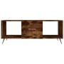 Couchtisch aus geräuchertem Eichensperrholz, 102 x 50 x 40 cm von vidaXL, Couchtisch - Ref: Foro24-829273, Preis: 66,14 €, Ra...