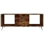 Mesa de centro madera contrachapada roble ahumado 102x50x40 cm de vidaXL, Mesas de centro - Ref: Foro24-829273, Precio: 65,34...