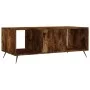 Mesa de centro madera contrachapada roble ahumado 102x50x40 cm de vidaXL, Mesas de centro - Ref: Foro24-829273, Precio: 65,34...