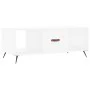 Mesa de centro madera contrachapada blanco 102x50x40 cm de vidaXL, Mesas de centro - Ref: Foro24-829268, Precio: 49,02 €, Des...