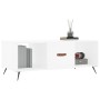 Mesa de centro madera contrachapada blanco 102x50x40 cm de vidaXL, Mesas de centro - Ref: Foro24-829268, Precio: 49,37 €, Des...
