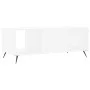 Mesa de centro madera contrachapada blanco 102x50x40 cm de vidaXL, Mesas de centro - Ref: Foro24-829268, Precio: 49,02 €, Des...