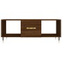 Couchtisch aus braunem Eichensperrholz 102x50x40 cm von vidaXL, Couchtisch - Ref: Foro24-829283, Preis: 51,26 €, Rabatt: %