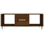 Couchtisch aus braunem Eichensperrholz 102x50x40 cm von vidaXL, Couchtisch - Ref: Foro24-829283, Preis: 50,87 €, Rabatt: %