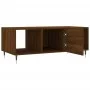 Couchtisch aus braunem Eichensperrholz 102x50x40 cm von vidaXL, Couchtisch - Ref: Foro24-829283, Preis: 50,87 €, Rabatt: %