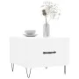 Weißer Couchtisch aus Holzwerkstoff, 50 x 50 x 40 cm von vidaXL, Couchtisch - Ref: Foro24-829380, Preis: 37,53 €, Rabatt: %