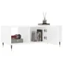 Glossy white plywood coffee table 102x50x40 cm by vidaXL, Coffee table - Ref: Foro24-829278, Price: 47,84 €, Discount: %
