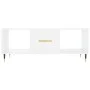 Glossy white plywood coffee table 102x50x40 cm by vidaXL, Coffee table - Ref: Foro24-829278, Price: 47,84 €, Discount: %
