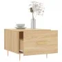 Couchtisch aus Sonoma-Eichensperrholz, 50 x 50 x 40 cm von vidaXL, Couchtisch - Ref: Foro24-829370, Preis: 39,82 €, Rabatt: %
