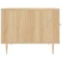 Sonoma oak plywood coffee table 50x50x40 cm by vidaXL, Coffee table - Ref: Foro24-829370, Price: 39,75 €, Discount: %