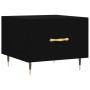 Mesa de centro madera contrachapada negro 50x50x40 cm de vidaXL, Mesas de centro - Ref: Foro24-829350, Precio: 41,33 €, Descu...