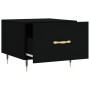 Mesa de centro madera contrachapada negro 50x50x40 cm de vidaXL, Mesas de centro - Ref: Foro24-829350, Precio: 41,33 €, Descu...