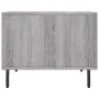 Mesa de centro madera contrachapada gris Sonoma 50x50x40 cm de vidaXL, Mesas de centro - Ref: Foro24-829440, Precio: 42,24 €,...