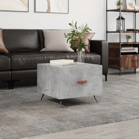 Concrete gray engineered wood coffee table 50x50x40 cm by vidaXL, Coffee table - Ref: Foro24-829340, Price: 38,66 €, Discount: %