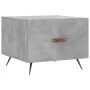Mesa de centro madera de ingeniería gris hormigón 50x50x40 cm de vidaXL, Mesas de centro - Ref: Foro24-829340, Precio: 38,66 ...