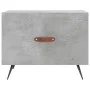 Mesa de centro madera de ingeniería gris hormigón 50x50x40 cm de vidaXL, Mesas de centro - Ref: Foro24-829340, Precio: 38,66 ...