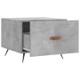Mesa de centro madera de ingeniería gris hormigón 50x50x40 cm de vidaXL, Mesas de centro - Ref: Foro24-829340, Precio: 38,95 ...