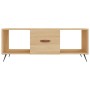Couchtisch aus Sonoma-Eichensperrholz, 102 x 50 x 40 cm von vidaXL, Couchtisch - Ref: Foro24-829271, Preis: 48,84 €, Rabatt: %