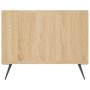 Mesa de centro madera contrachapada roble Sonoma 102x50x40 cm de vidaXL, Mesas de centro - Ref: Foro24-829271, Precio: 48,84 ...