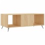 Couchtisch aus Sonoma-Eichensperrholz, 102 x 50 x 40 cm von vidaXL, Couchtisch - Ref: Foro24-829271, Preis: 48,84 €, Rabatt: %