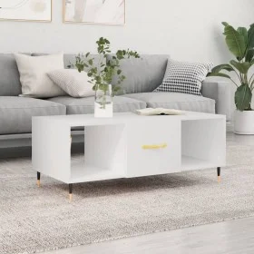 Sperrholz Couchtisch weiß 102x50x40 cm von vidaXL, Couchtisch - Ref: Foro24-829276, Preis: 50,05 €, Rabatt: %