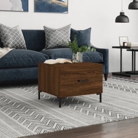 Couchtisch aus braunem Eichensperrholz, 50 x 50 x 40 cm von vidaXL, Couchtisch - Ref: Foro24-829410, Preis: 41,59 €, Rabatt: %