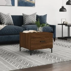 Couchtisch aus braunem Eichensperrholz, 50 x 50 x 40 cm von vidaXL, Couchtisch - Ref: Foro24-829410, Preis: 41,21 €, Rabatt: %