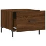 Couchtisch aus braunem Eichensperrholz, 50 x 50 x 40 cm von vidaXL, Couchtisch - Ref: Foro24-829410, Preis: 41,21 €, Rabatt: %