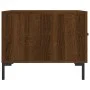 Brown oak plywood coffee table 50x50x40 cm by vidaXL, Coffee table - Ref: Foro24-829410, Price: 41,21 €, Discount: %