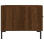 Couchtisch aus braunem Eichensperrholz, 50 x 50 x 40 cm von vidaXL, Couchtisch - Ref: Foro24-829410, Preis: 41,59 €, Rabatt: %