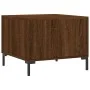 Brown oak plywood coffee table 50x50x40 cm by vidaXL, Coffee table - Ref: Foro24-829410, Price: 41,21 €, Discount: %