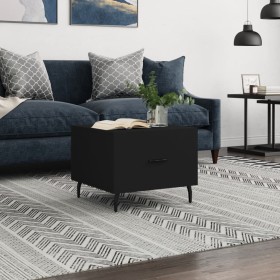 Couchtisch aus schwarzem Sperrholz, 50 x 50 x 40 cm von vidaXL, Couchtisch - Ref: Foro24-829430, Preis: 41,77 €, Rabatt: %