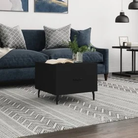 Couchtisch aus schwarzem Sperrholz, 50 x 50 x 40 cm von vidaXL, Couchtisch - Ref: Foro24-829430, Preis: 41,42 €, Rabatt: %